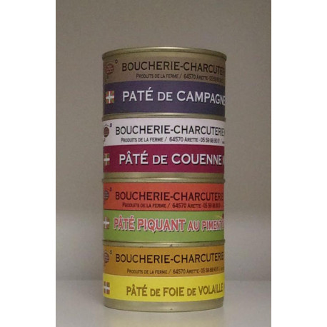 Lot de 4 conserves 760 grammes