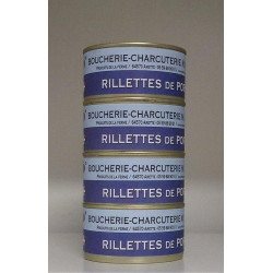 Rillettes pur porc 190 grammes