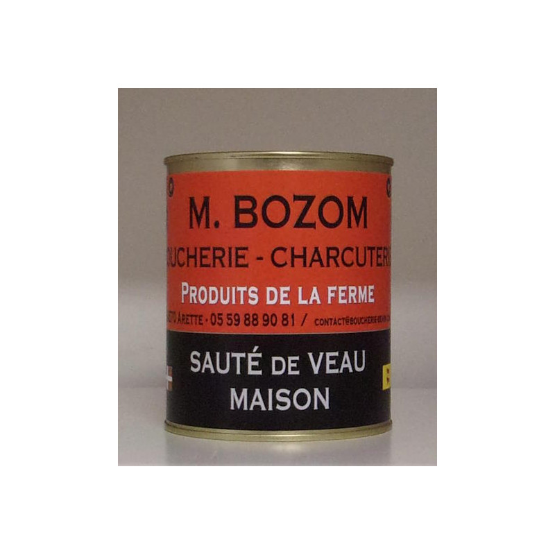 Sauté de veau Maison - 900 grammes