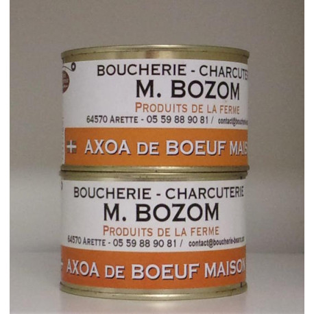 Axoa de boeuf 350 grammes
