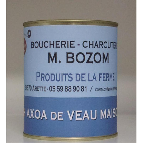 Axoa de veau 800g