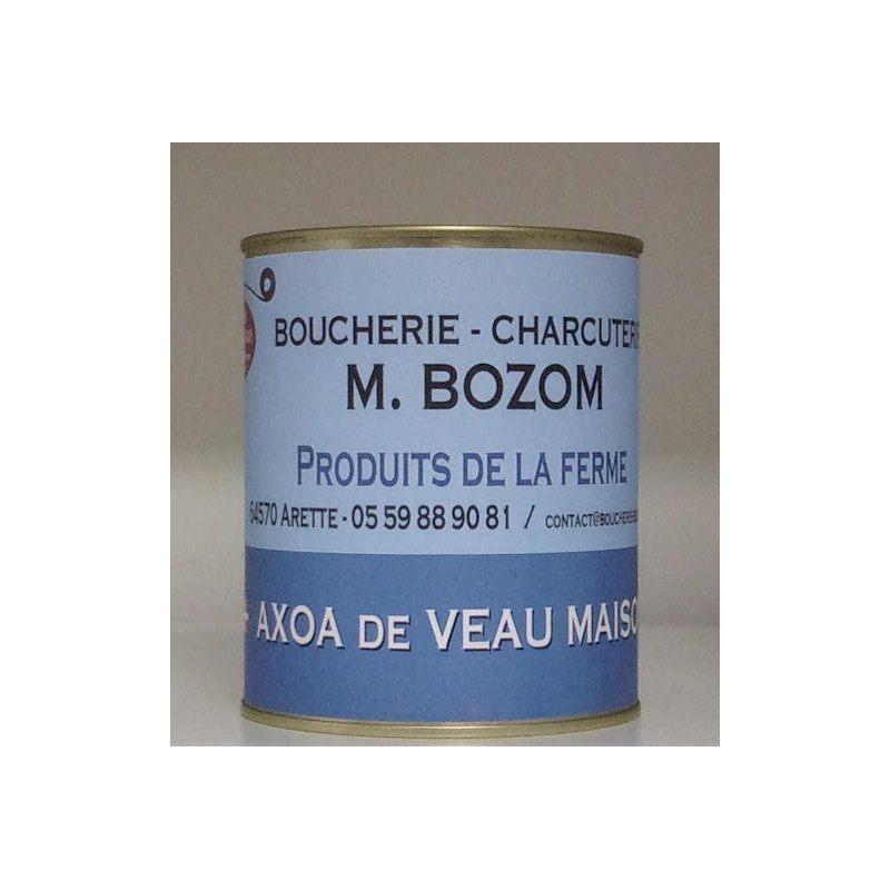 Axoa de veau 800g