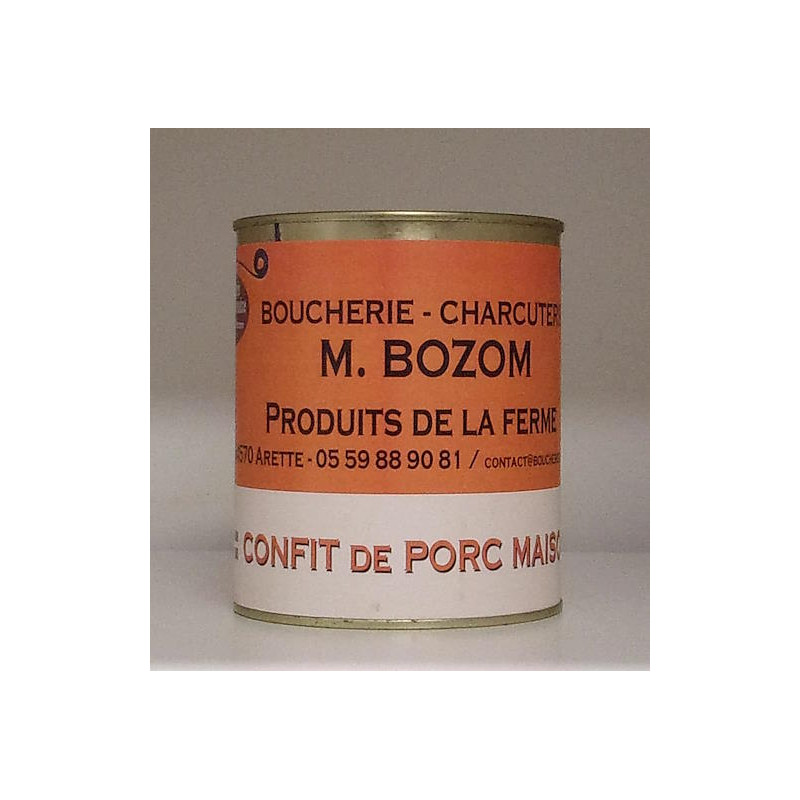 Confit de porc 900g