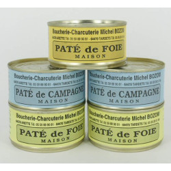 Lot de 5 conserves de pâtés