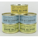 Lot de 5 conserves de pâtés
