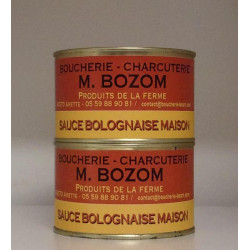 Sauce bolognaise Maison - 350 grammes